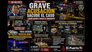 He turns himself in and makes a serious accusation: who ordered the killing of the Los Alcarrizos...