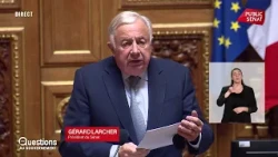 The Senate observes a minute of silence for the victims of the Trappes attack