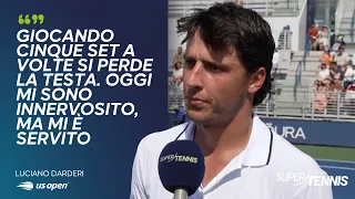 Darderi comments on his victory against Svrcina at the US Open | Interview
