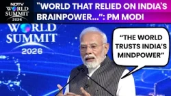 PM Modi Speech | "World That Relied On India's Brainpower Now Trusts Its Mindpower": PM Modi