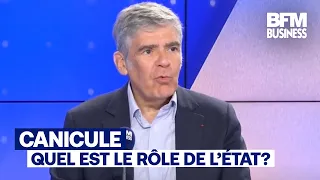 Canicule : "Arrêtons de nous tourner vers l’État, c’est un tropisme français insupportable" (Poyau)
