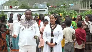DWl    ኣከባብራ በዓል ሕንግደይ ፀሞረይ ላዕላይ ፀለምቲ ኣብ ማእኸል መዕቆቢ ተመዛበልቲ እንዳባጉና