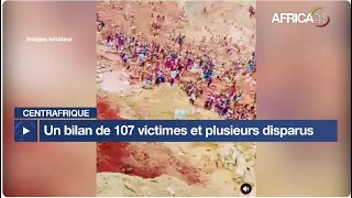Centrafrique: l'éboulement d'un site minier d'or à Zamboye fait 107 victimes et de nombreux disparus