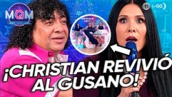 Christian Domínguez "lost all control" while dancing to the rhythm of the "worm" | Mande Quien Mande