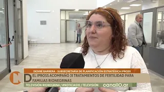 IPROSS supported 31 fertility treatments for families in Río Negro