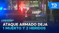 Armed attack leaves one dead and two wounded in the Olivos neighborhood, Chimalhuacán