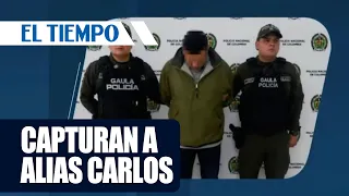 Alias Carlos, leader of 'La Inmaculada', captured in Bogotá | EL TIEMPO