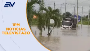 El Oro: Nueve horas de lluvia hicieron que Santa Rosa quedará bajo el agua | Televistazo | Ecuavisa