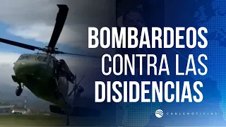 This Is How the Bombings Against the Dissidents That Left 18 Guerrillas Dead in Guaviare Went Down
