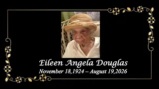 Death Announcement - Eileen Angela Douglas