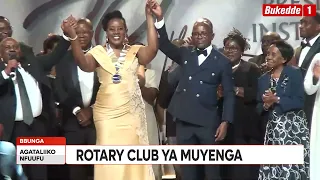 Agataliikonfuufu: Aba Rotary ye Muyenga batuuzizza Pulezidenti omuggya  Basiimye omumyuuka EIC wa V
