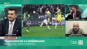 Trabzonspor 2 - 3 Fenerbahçe - Basın Tribünü 14 Şubat 2026