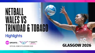 SUPER WIN! 😮‍💨 | Wales vs Trinidad & Tobago Women's Netball | Glasgow 2026 Commonwealth Games