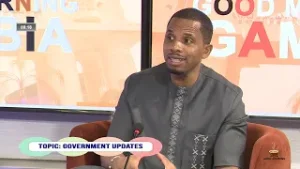 Министр информации д-р Исмаила Сизей обсуждает вопрос цемента на GMG GRTS