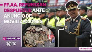 Armed Forces reinforce deployment in anticipation of protests