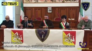 Cerimonia di giuramento dei volontaridella GUARDIA NAZIONALE AMBIENTALE VIZZINI 25-01-2026