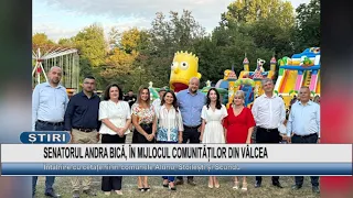 SENATOR ANDRA BICĂ AMONG THE COMMUNITIES OF VÂLCEA