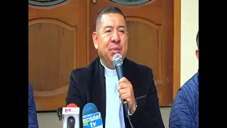 El Valle Parish presented the schedule of festivities in honor of the Señor de la Agonía
