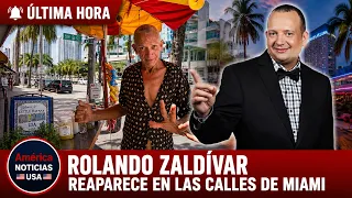 ROLANDO ZALDÍVAR REAPARECE EN LAS CALLES DE MIAMI Y RECONOCE: "El daño me lo hago yo mismo