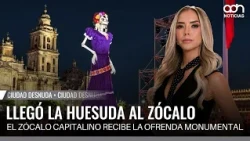 Inauguran la Ofrenda Monumental de Catrinas en el Zócalo de la CDMX | Ciudad Desnuda