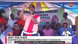 Coast ODM leaders back Ruto’s re-election bid, fault opposition for spreading propaganda