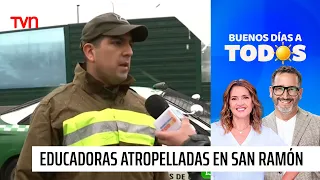Dos educadoras de párvulos quedan graves tras ser atropelladas por furgón en San Ramón | BDAT