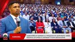 "Karoorri of danda'uu waggaa 5f qophaa'e, saba keenya ce'umsa olaanaatti kan ceesisudha."