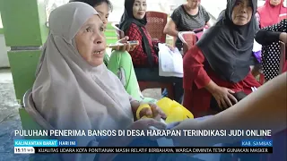 SEPTEMBER 27, 2026 DOZENS OF SOCIAL ASSISTANCE RECIPIENTS IN HARAPAN VILLAGE INDICATED WITH ONLIN...