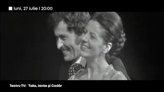 #TVR70: In memoriam Adela Mărculescu - Take, Ianke și Cadâr, la TVR1
