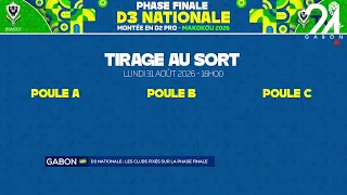 GABON D3 NATIONALE : LES CLUBS FIXÉS SUR LA PHASE FINALE