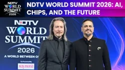 NDTV World Summit 2026: AI, Chips, Warfare And The Future Of The World | Key Conversations