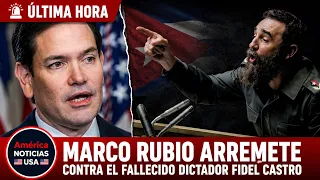 MARCO RUBIO ARREMETE CONTRA CASTRO Y LANZA ADVERTENCIA A QUIENES TODAVÍA INTENTAN SEGUIR SU EJEMPLO
