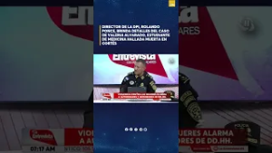 Director de DPI, brinda detalles del caso Valeria Alvarado, estudiante de medicina muert* en Cortés