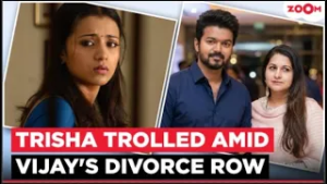 Trisha gets trolled amid Vijay-Sangeetha Divorce controversy