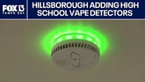 Hillsborough County installs new sensors to stop high school vaping