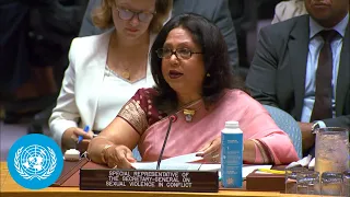 Conflict-Related Sexual Violence Cases Nearly Doubled in 2025 - Briefing | United Nations