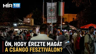 ÖN, HOGY ÉREZTE MAGÁT A CSÁNGÓ FESZTIVÁLON?