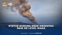 Status Gunung Anak Krakatau Naik Ke Level Siaga