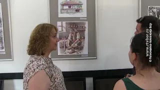 Izložba Mladena Simonovića otvorena u Donjem Milanovcu, 1.jul 2026.(RTV Bor)