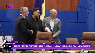 Diplomas for five Bistrița residents who excelled in their respective fields
