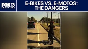 Florida teen caught riding 'e-moto' that's not street legal