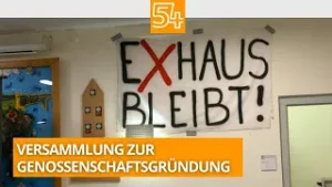 Ex-Haus bleibt: Versammlung zur Genossenschaftsgründung