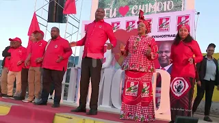 O Presidente da FRELIMO, Daniel Chapo, já está na cidade de Chimoio
