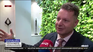Tóth Máté: Kapitány István valódi üzenete az, hogy gázáremelkedés jön - HírTV