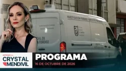 Noticias con Crystal Mendivil | Programa completo 16 de octubre de 2026