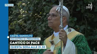 "Canticle of Peace" with Pope Leo XIV, today July 29 at 9:30 PM on TV2000