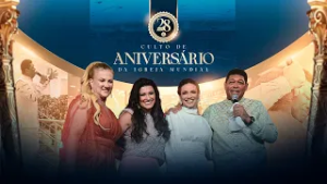 CONTAGEM REGRESSIVA PARA O ANIVERSÁRIO DE 28 ANOS DA IGREJA MUNDIAL DO PODER DE DEUS