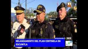 Escuintla: Relanzan Operación Centinela con fuerzas combinadas de Ejército y PNC