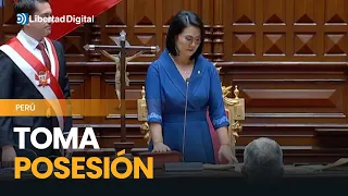 Historic day in Peru: this is how Keiko Fujimori was sworn in as president