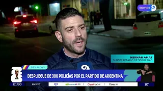 Security Operation Planned in Various Parts of Mendoza for the Argentina vs. Switzerland Match